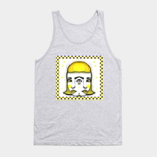 Psychodelic Yellow Tank Top